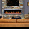 Litedeer Homes Gloria II 68" Smart Electric Fireplace with App Driftwood Log & River Rock - ZEF68XS, Silver