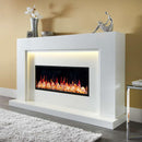 Litedeer Homes Latitude 45" Smart Electric Fireplace with Diamond-like Crystal - ZEF45XC