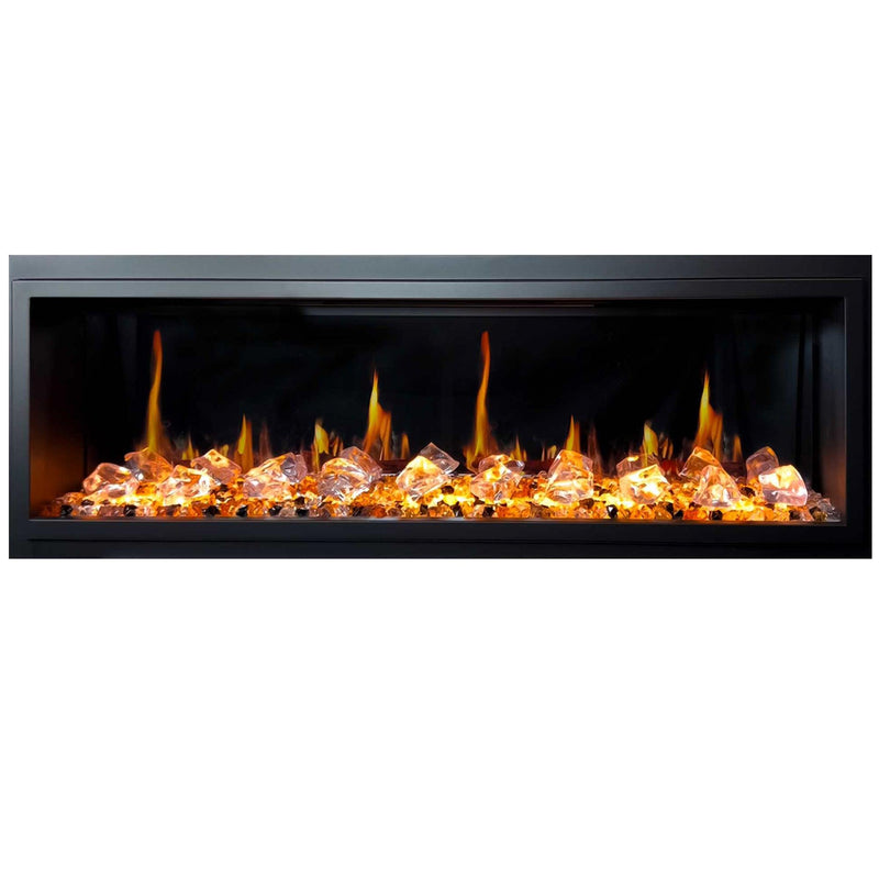 Litedeer Homes Latitude 45" Smart Electric Fireplace with Diamond-like Crystal - ZEF45XC