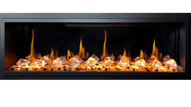 Litedeer Homes Latitude 45" Smart Electric Fireplace with Diamond-like Crystal - ZEF45XC