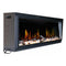 Litedeer Homes Latitude 45" Smart Electric Fireplace with Driftwood Log & River Rock - ZEF45X