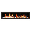 Litedeer Homes Latitude 45" Smart Electric Fireplace with Driftwood Log & River Rock - ZEF45X