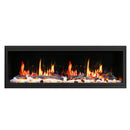 Litedeer Homes Latitude 45" Smart Electric Fireplace with Driftwood Log & River Rock - ZEF45X