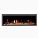 Litedeer Homes Latitude 55" Smart Electric Fireplace with App Driftwood Log & River Rock - ZEF55V