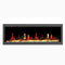 Litedeer Homes Latitude 55" Smart Electric Fireplace with App Driftwood Log & River Rock - ZEF55V