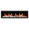 Litedeer Homes Latitude 75" Smart Electric Fireplace with App Driftwood Log & River Rock - ZEF75V