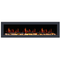 Litedeer Homes Latitude II 48" Smart Wall Mount Electric Fireplace with App Driftwood Log & River Rock - ZEF48X