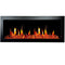 Litedeer Homes Latitude II 48" Smart Wall Mount Electric Fireplace with Reflective Amber Glass - ZEF48XA