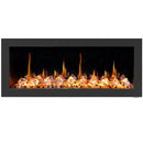 Litedeer Homes Latitude II 48" Smart Wall Mounted Electric Fireplace with APP Diamond-like Crystal - ZEF48XC