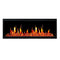 Litedeer Homes Latitude II 58" Smart Wall Mounted Electric Fireplace with APP Reflective Amber Glass - ZEF58VA