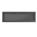 Litedeer Homes Latitude II 78" Fireplace Insert Trim Frame (Black