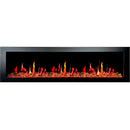 Litedeer Homes Latitude II 78 inch Wifi Smart Electric Fireplace with crackling - ZEF78VA