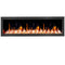 Litedeer Homes Latitude II 78" Smart Wall Mount Electric Fireplace with App Diamond-like Crystal - ZEF78VCW