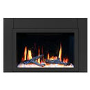 Litedeer 30" Smart Electric Fireplace Insert with App Driftwood Log & River Rock (ZEF38VC-30