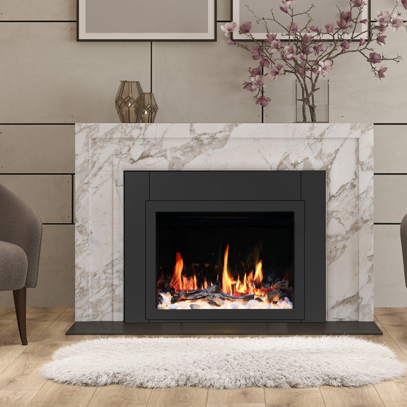 Litedeer 38 in Smart Electric Fireplace Insert with App Diamond-like Crystal - (ZEF38VC-C