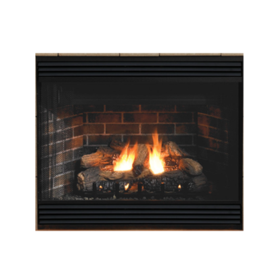 Empire Keystone Deluxe 34 B-Vent Gas Fireplace BVD34FP