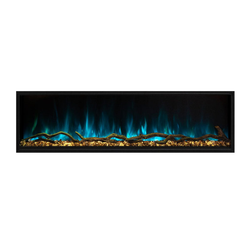 Modern Flames Landscape Pro Slim 80" Built In Wall Mount Electric Fireplace - LPS-8014