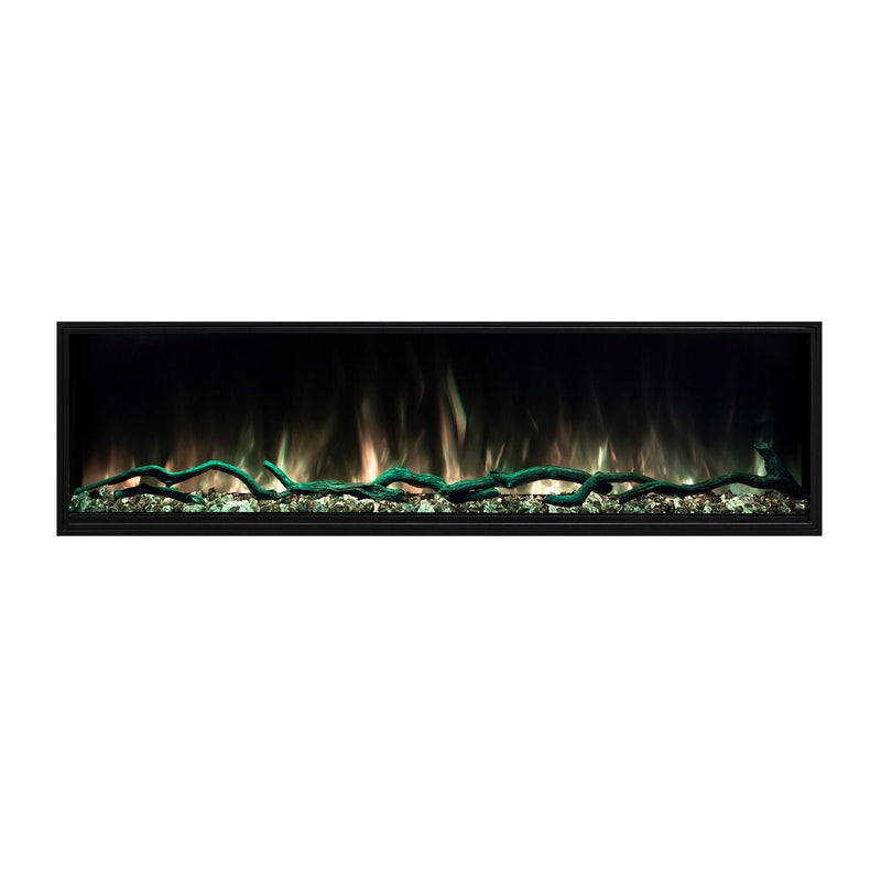 Modern Flames Landscape Pro Slim 56" Built In Wall Mount Electric Fireplace - LPS-5614