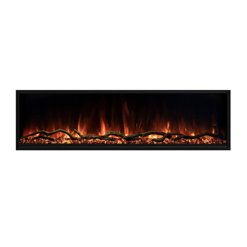 Modern Flames Landscape Pro Slim 80" Built In Wall Mount Electric Fireplace - LPS-8014