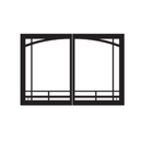 Empire Black Mission Arch Door Set DVRB3MBL