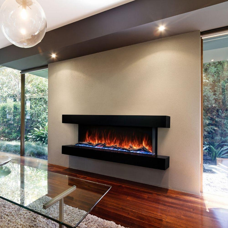 Modern Flames Landscape Pro Multi Sided Built-In 96" Electric Fireplace - LPM-9616V2