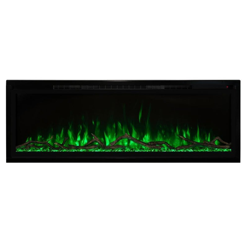 Modern Flames Spectrum Slimline 74" Wall Mount/Recessed Electric Fireplace - SPS-74B