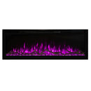 Modern Flames Spectrum Slimline 74" Wall Mount/Recessed Electric Fireplace - SPS-74B