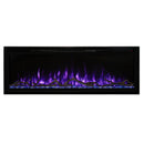 Modern Flames Spectrum Slimline 50" Wall Mount/Recessed Electric Fireplace - SPS-50B