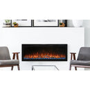 Modern Flames Spectrum Slimline 74" Wall Mount/Recessed Electric Fireplace - SPS-74B