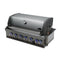 Mont Alpi 805 Built-In Gas Grill / 6-Burner Grill, Infrared Rear Burner, Stainless Steel, Rotisserie Kit / MABi805