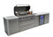 Mont Alpi 805 Deluxe Island with Beverage Center / 6-Burner Grill, 2 Infrared Burners, Sink, Fridge, Stainless Steel / MAi805-DBEV