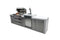 Mont Alpi 805 Deluxe Island with Kegerator / 6-Burner Grill, 2 Infrared Burners, 3 Beer Taps, Stainless Steel / MAi805-DKEG