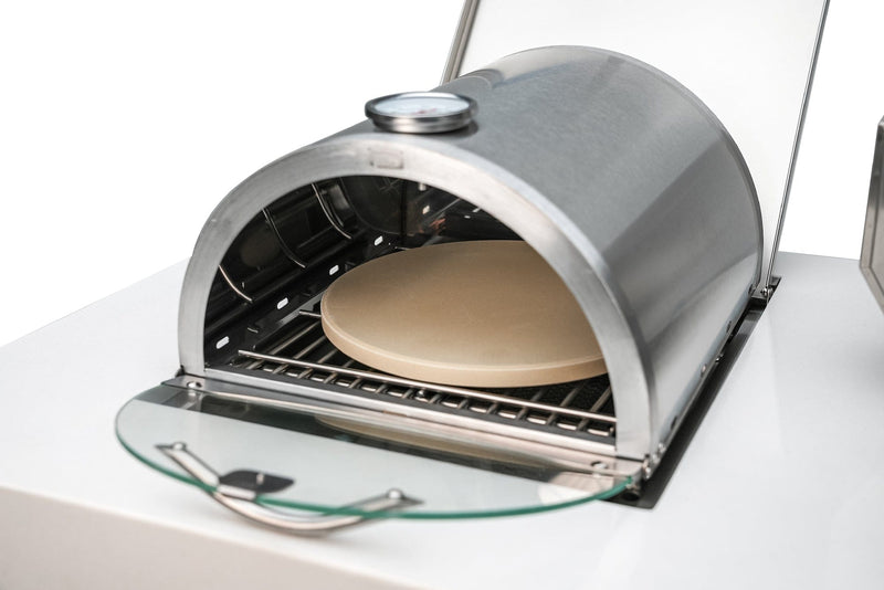 Mont Alpi Portable Side Burner Pizza Oven / Stainless Steel / MASBP