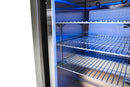 Mont Alpi Single Fridge Module / Outdoor Rated, Lockable, Blue LED Lights, Waterfall Side / MASFM