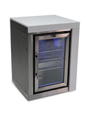 Mont Alpi Single Fridge Module / Outdoor Rated, Lockable, Blue LED Lights, Waterfall Side / MASFM