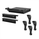 Osburn Black Cast Iron Traditional Leg Kit with Ash Drawer OA10247