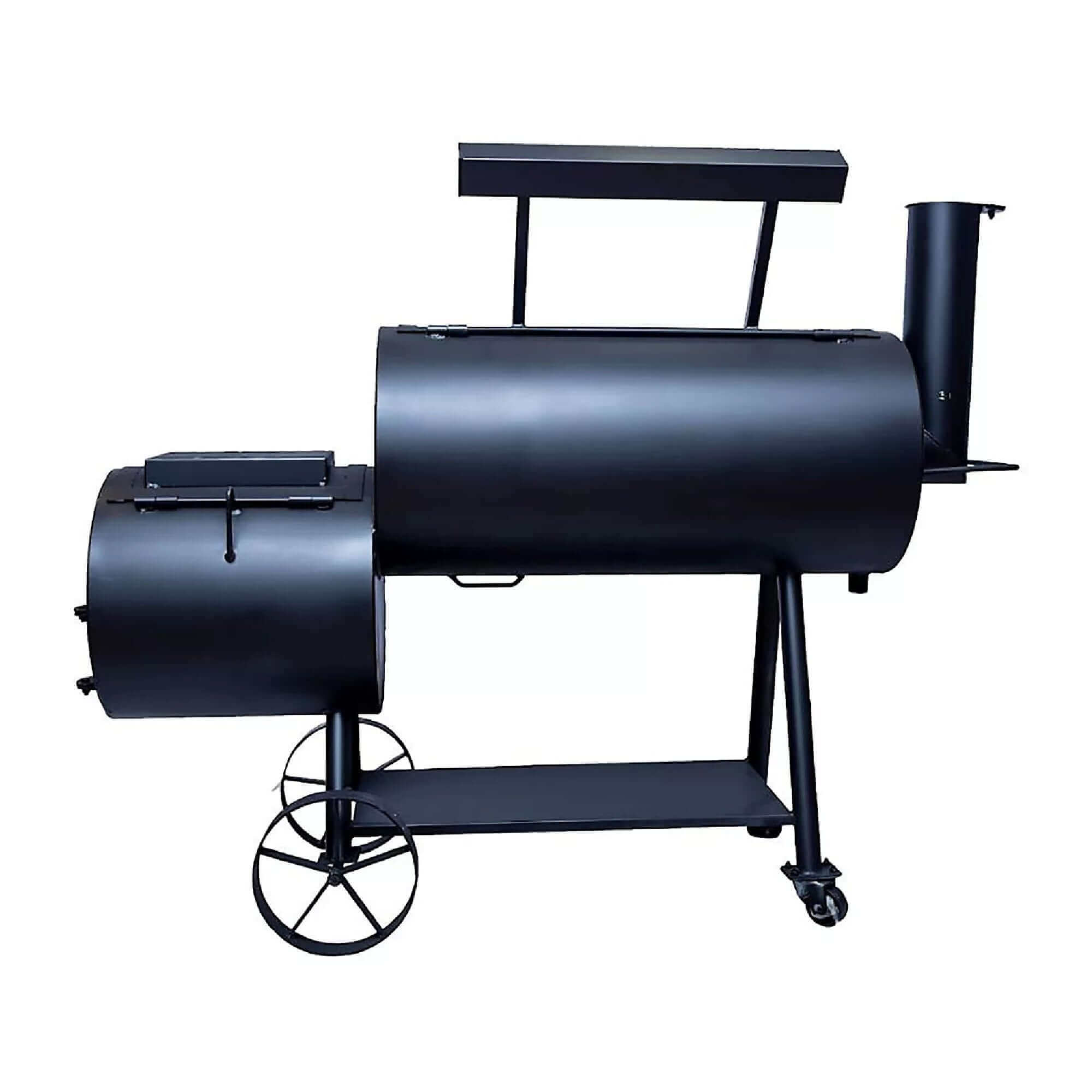 Old Country BBQ Pits Brazos Offset Smoker DLX with counterweight