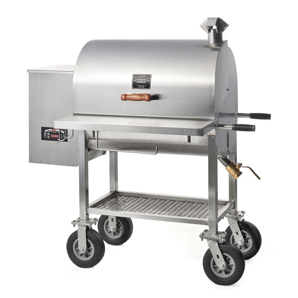 Pitts and Spitts Stainless Steel Maverick 850 Wood Pellet Grill