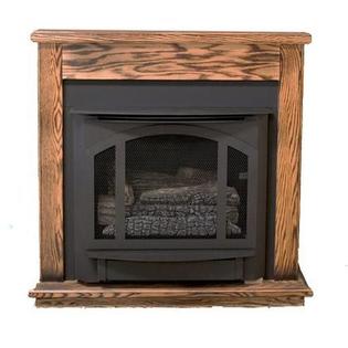 Buck Stove Standard Dark Oak Mantel for T-33 Model - PA KDM33