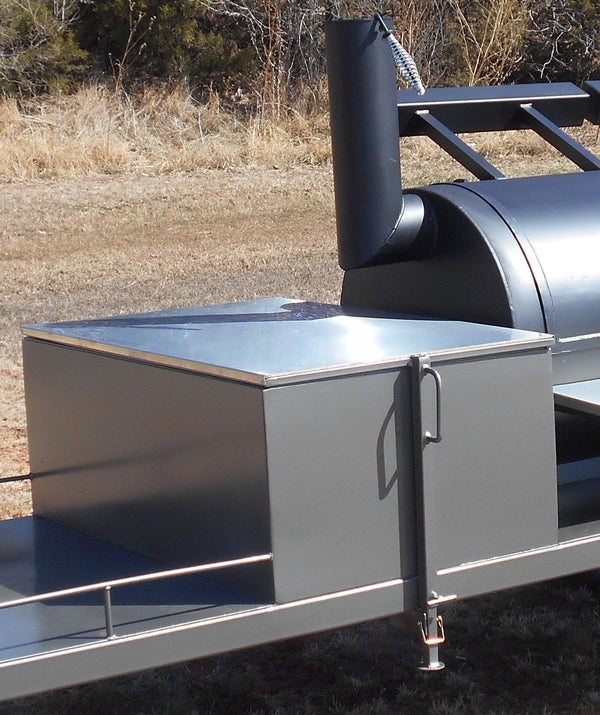 Horizon Smokers Cover 30" Wide Slide-Out Table with Stainless Steel