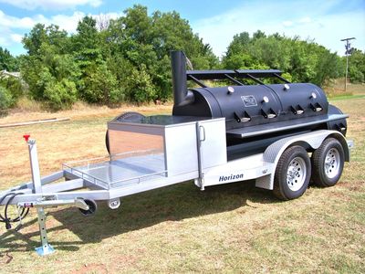 Horizon Smokers Step-Side Fender Package with LED Lights (Double Axle)