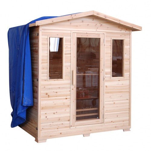 SunRay Grandby 3-Person Outdoor Infrared Sauna HL300D