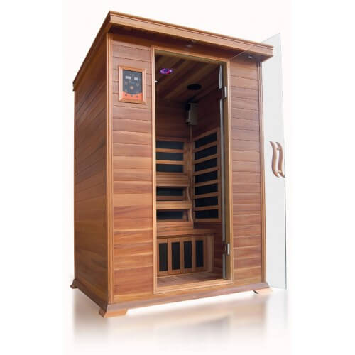 SunRay Sierra 2-Person Indoor Infrared Sauna HL200K