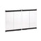 Superior 48" Masonry Ceramic Glass Bi-Fold Door, Ebony - BDMO48EA