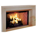 Superior Fireplaces 36" Wood burning Insulated Fireplace with White Stacked Refractory Panels - WRT/WCT3036