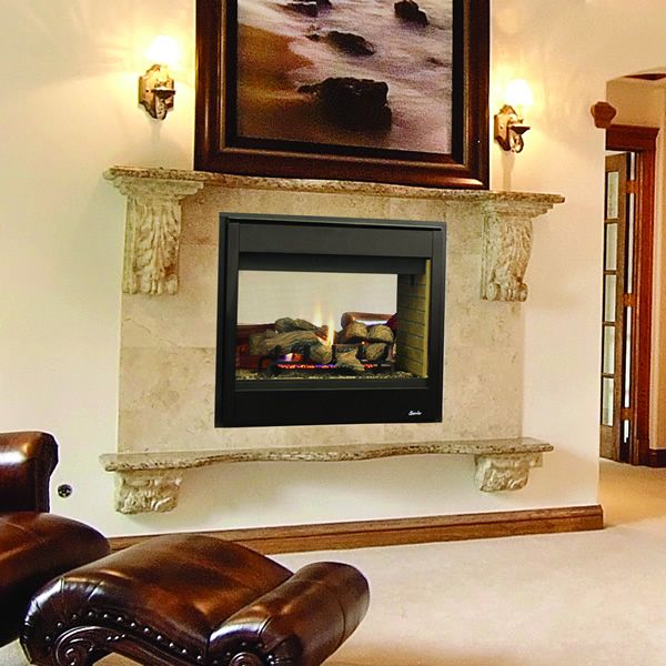 Superior Fireplaces 40" Direct Vent Fireplace, Electronic Ignition - Natural Gas