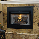 Superior Fireplaces 42 Inch B-Vent Fireplace with White Herringbone Refractory Panel - BRT4542