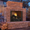 Superior Fireplaces Outdoor Vent Free Masonry Fireplace - VRE6000