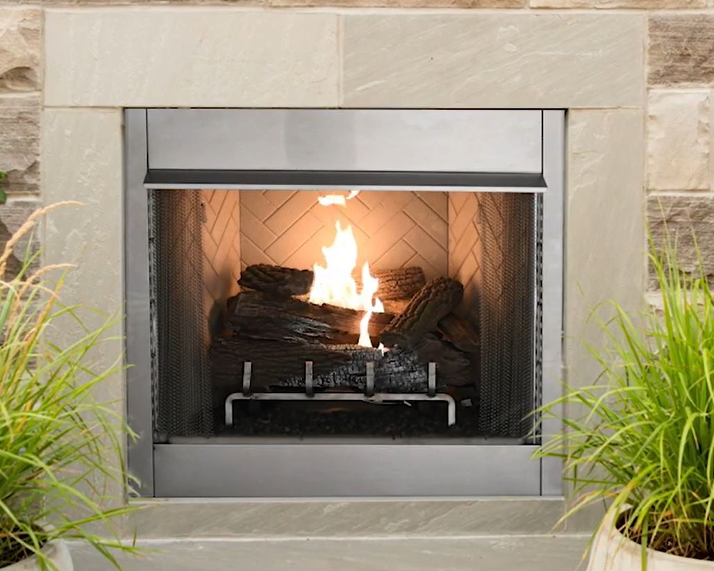 Superior Fireplaces Vent Free Outdoor Firebox - VRE4200