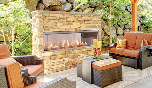 Superior Fireplaces Vent Free Outdoor Linear Fireplace - VRE4600